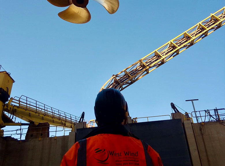 Operações industriais West Wind